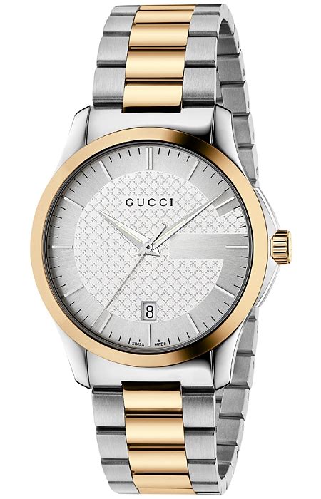 gucci g two tone gold plated women& 39|Gucci g timeless collection.